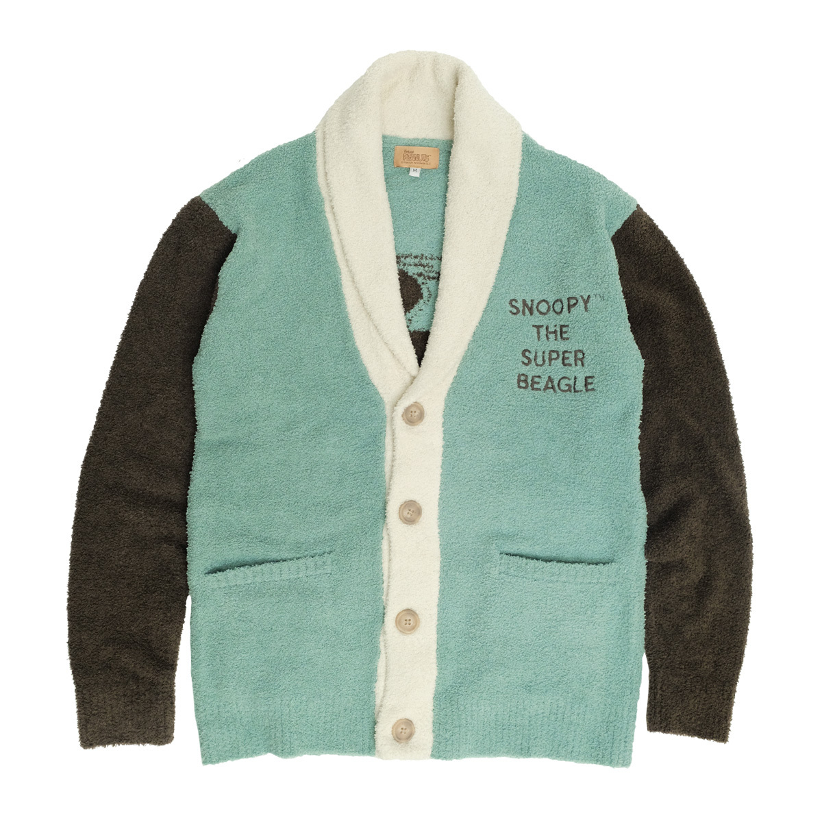 PEANUTS スヌーピー ショールカーデ チャーリー・ブラウン