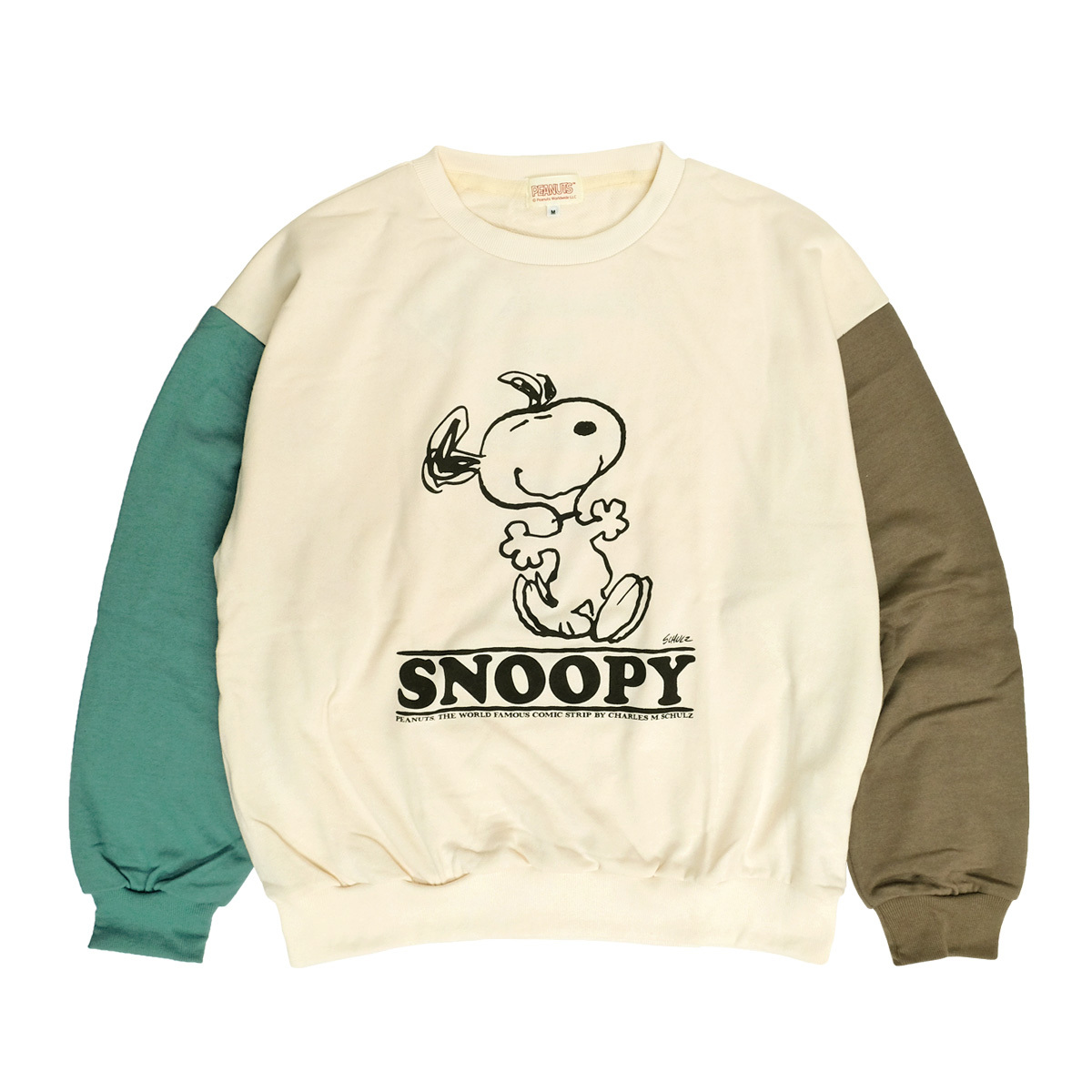 スヌーピー スウェット SNOOPY プリント トレーナー PEANUTS