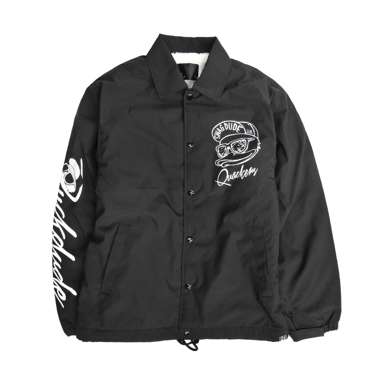 DUCK DUDE ジャケット 裏ボア コーチジャケット メンズ アヒル