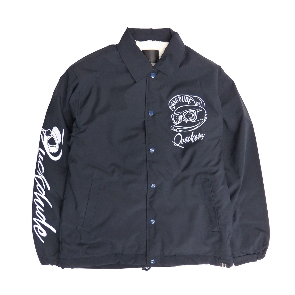 DUCK DUDE ジャケット 裏ボア コーチジャケット メンズ アヒル