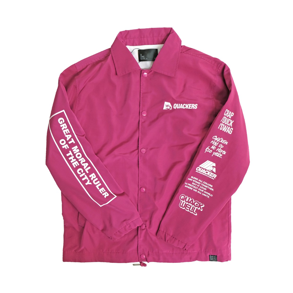 DUCK DUDE コーチジャケット ダックデュード ナイロンジャケット ロゴ