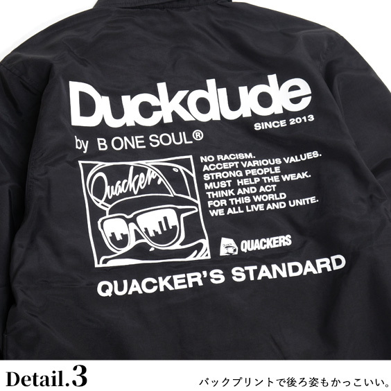 DUCK DUDE コーチジャケット