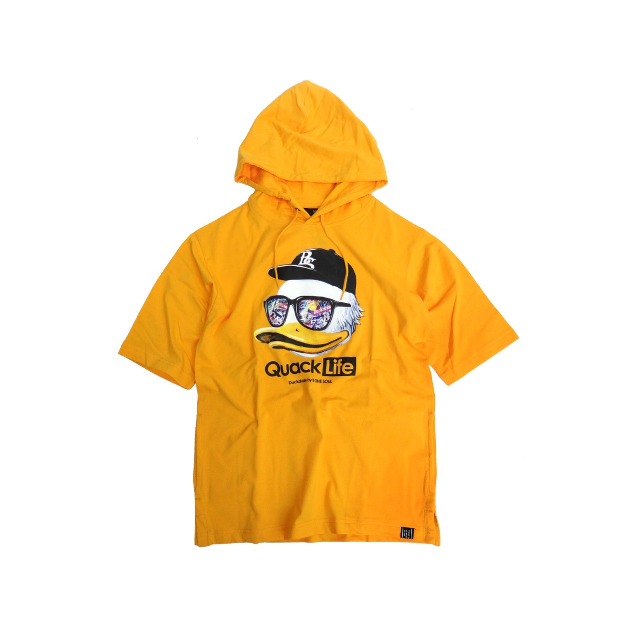 DUCK DUDE パーカー 半袖 ダックデュード プルオーバー アヒル 
