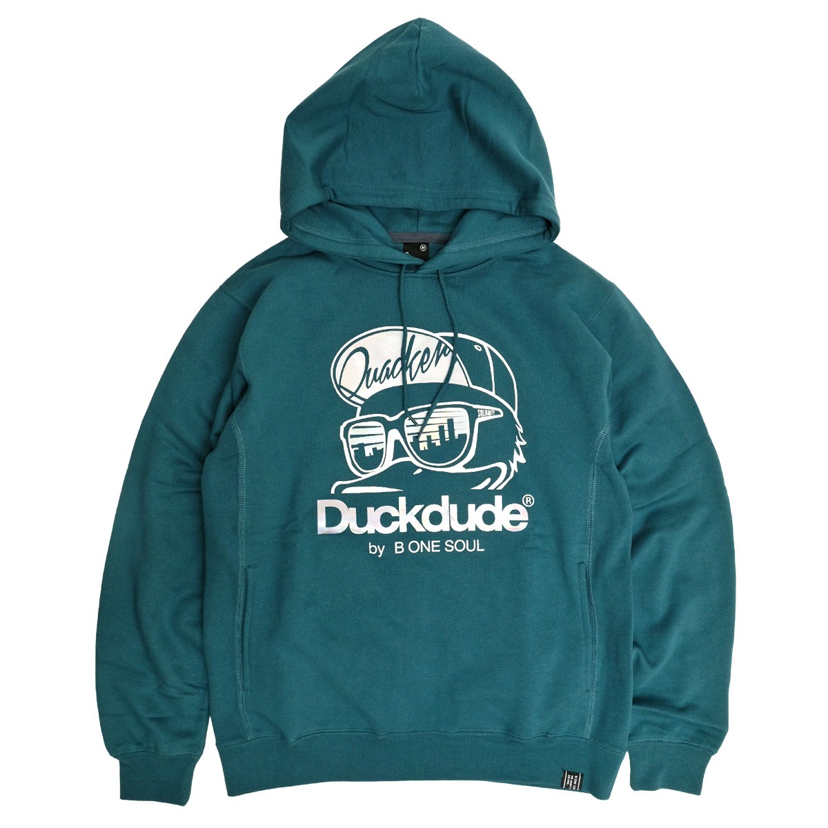 Duck Dude（ダックデュード） パーカー メタリック アヒル ロゴ