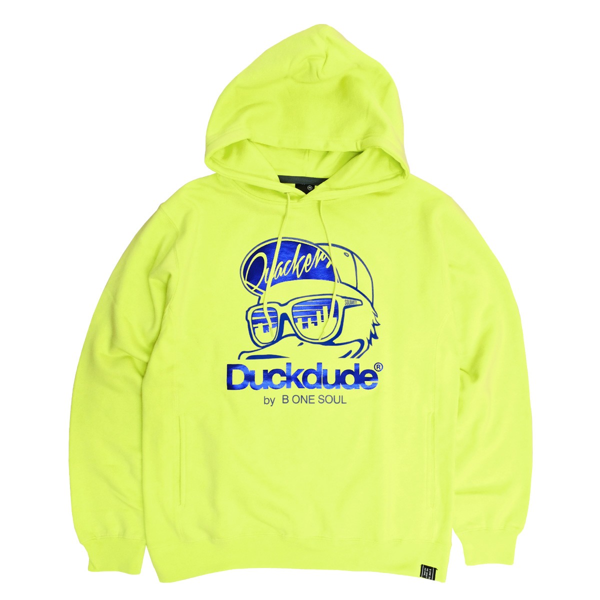 Duck Dude（ダックデュード） パーカー メタリック アヒル ロゴ