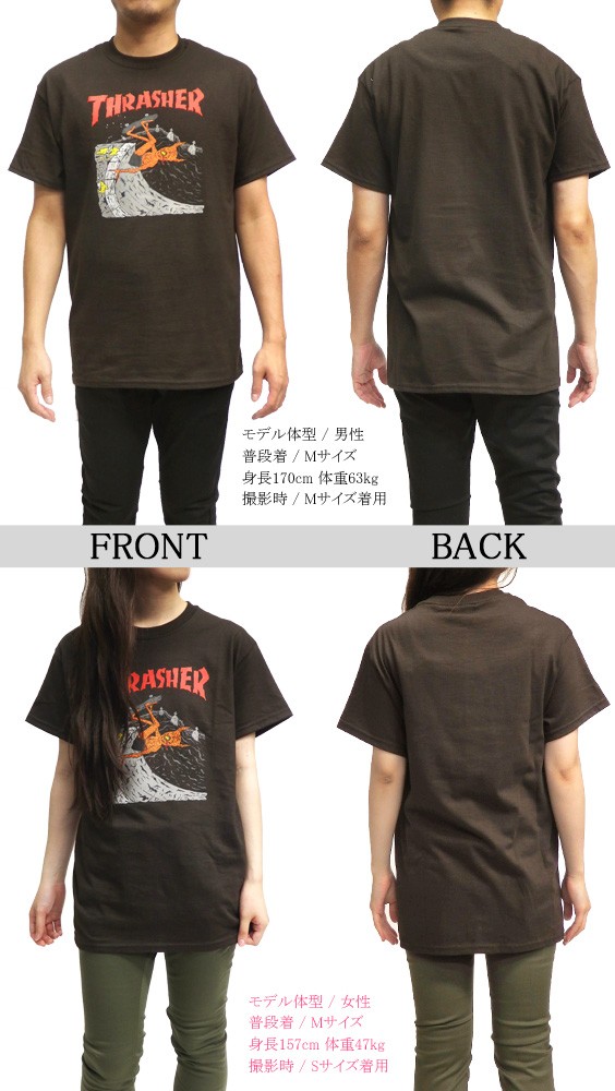 THRASHER（スラッシャー） THRASHER Tシャツ イラスト 半袖Tシャツ
