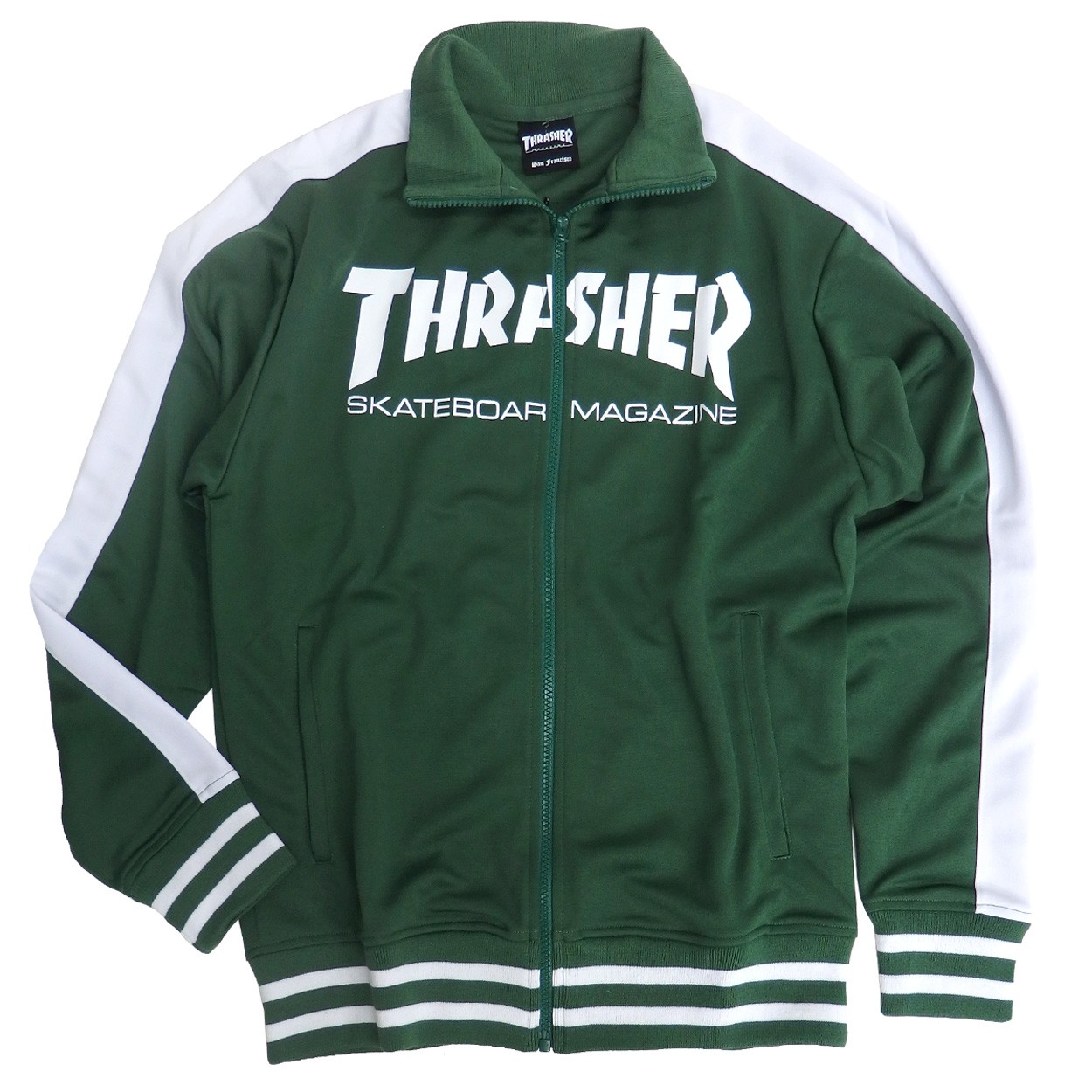 THRASHER（スラッシャー） ジャケット ロゴプリント トラック