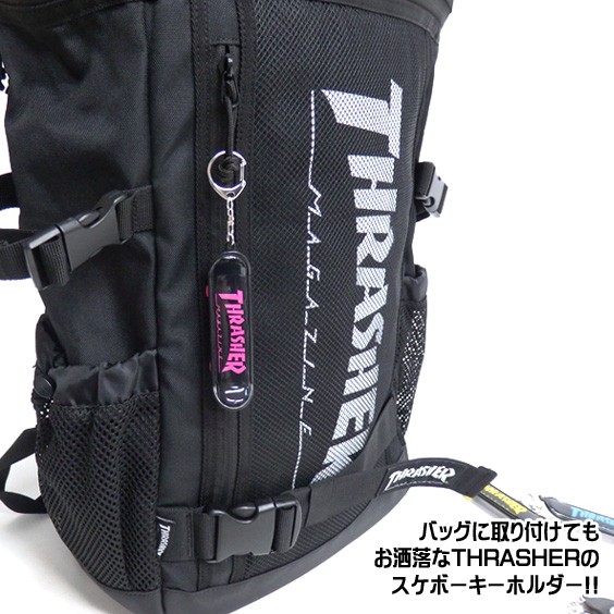 THRASHER（スラッシャー） キーホルダー スケボーキーホルダー