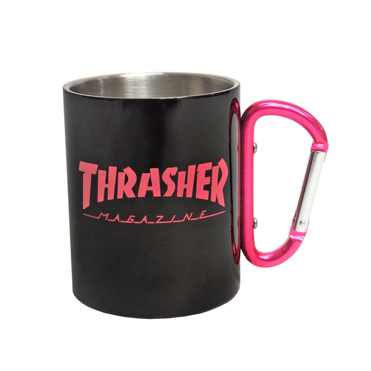 THRASHER（スラッシャー） マグカップ カラビナ付きマグカップ