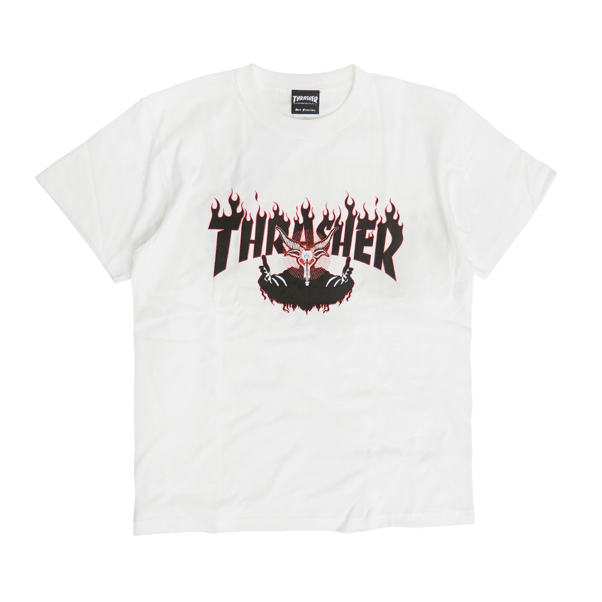 Thrasher Tシャツ スラッシャー フレームロゴ バフォメット 半袖tシャツ メンズ Hypnotize クルーネック Thrasher 130 Thrasher 130 Renovatio 通販 Yahoo ショッピング