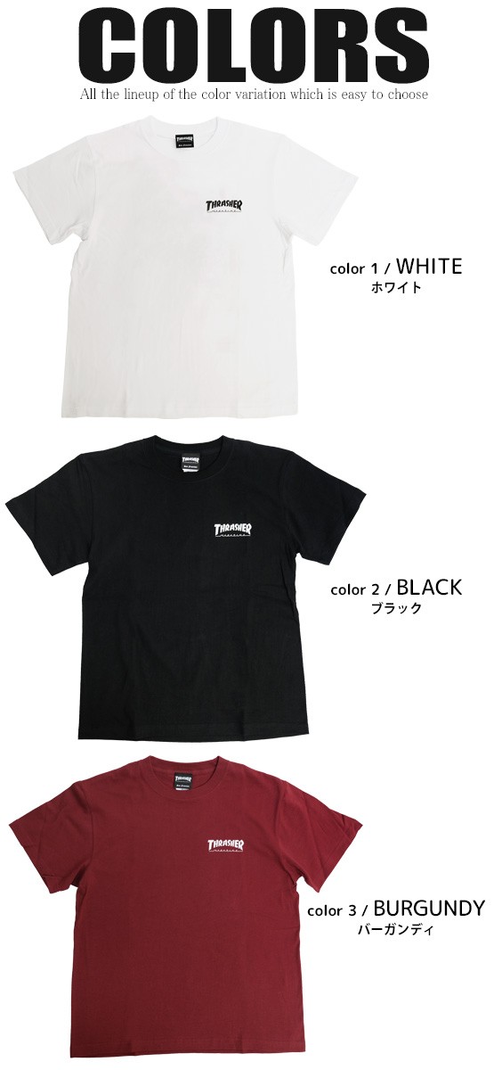 THRASHER（スラッシャー） THRASHER Tシャツ フォトプリント 半袖T
