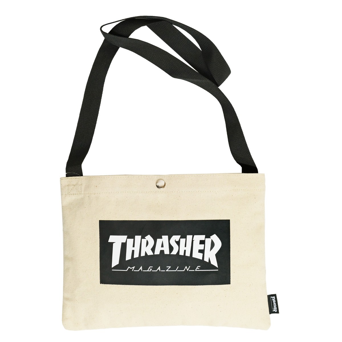 THRASHER スラッシャー ロゴプリント サコッシュ ショルダーバッグ