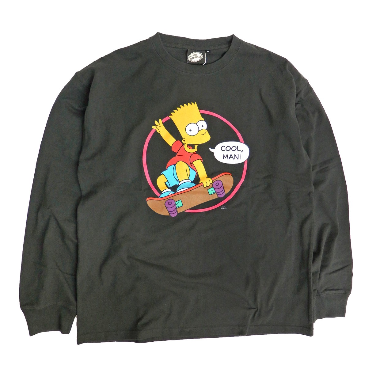 ザ・シンプソンズ Tシャツ The Simpsons 長袖Tシャツ ボックス