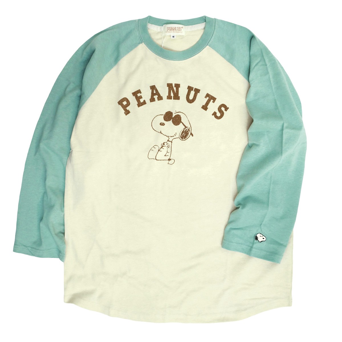 スヌーピー Tシャツ Snoopy プリント ラグランスリーブtシャツ ピーナッツ キャラクター イラスト ラグランｔシャツ 丸裾 Peanuts キャラt ユニセックス Tsl 143 Tsl 143 Renovatio 通販 Yahoo ショッピング