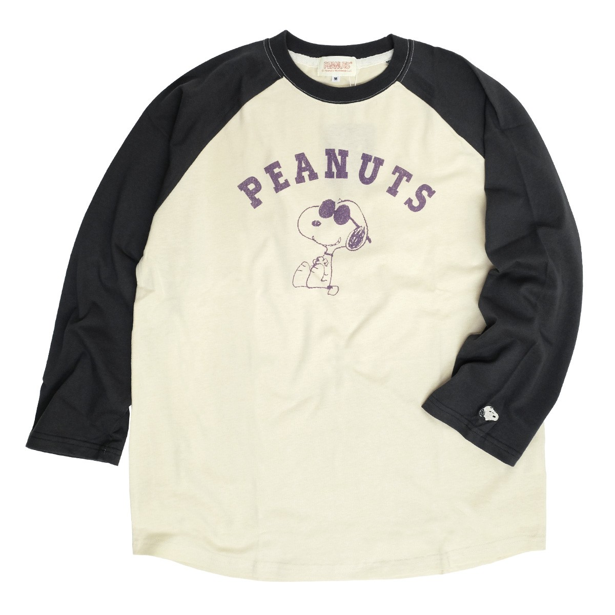 スヌーピー Tシャツ Snoopy プリント ラグランスリーブtシャツ ピーナッツ キャラクター イラスト ラグランｔシャツ 丸裾 Peanuts キャラt ユニセックス Tsl 143 Tsl 143 Renovatio 通販 Yahoo ショッピング