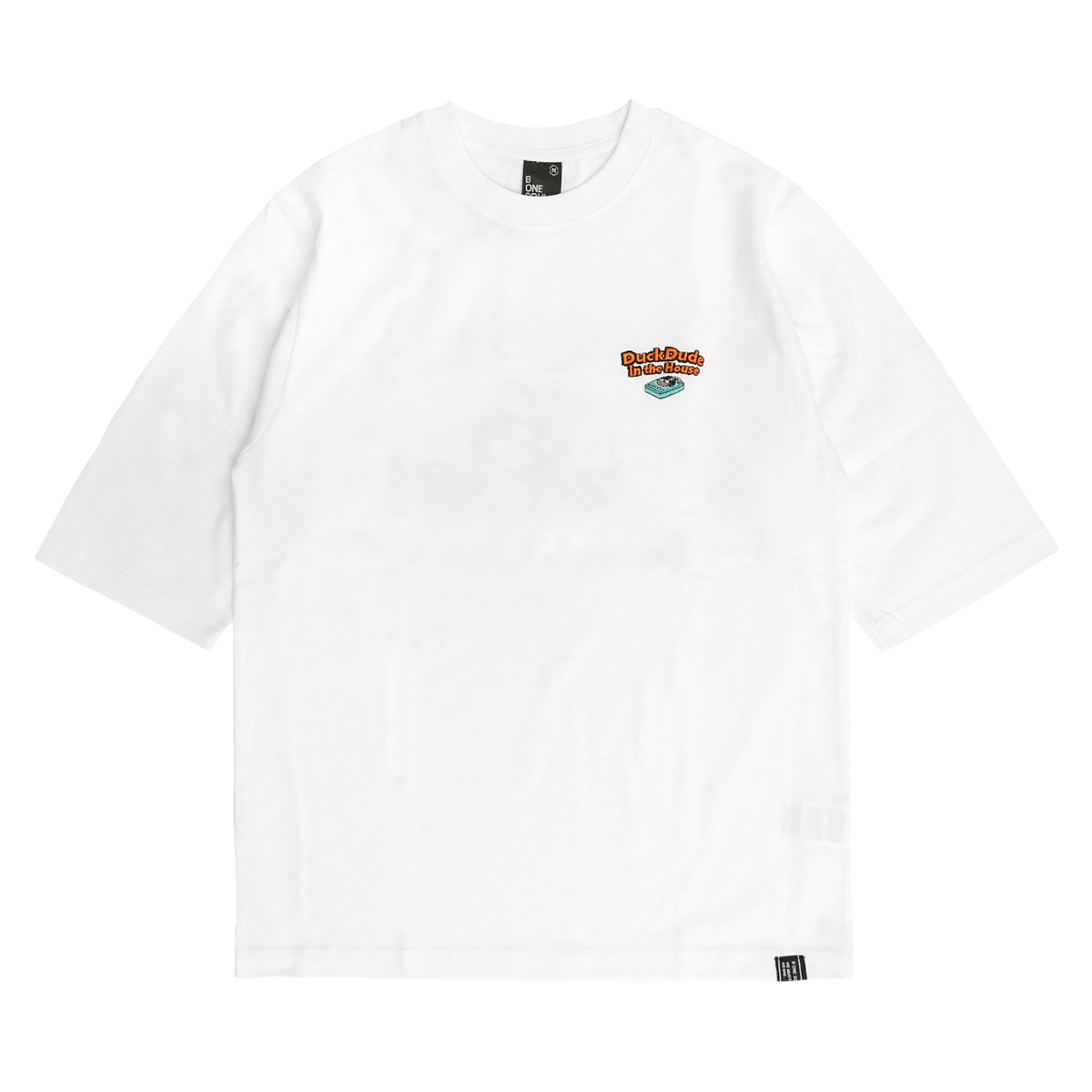 DUCK DUDE Tシャツ ダックデュード 2022 アヒル イラスト バックプリント 7分袖Tシ...