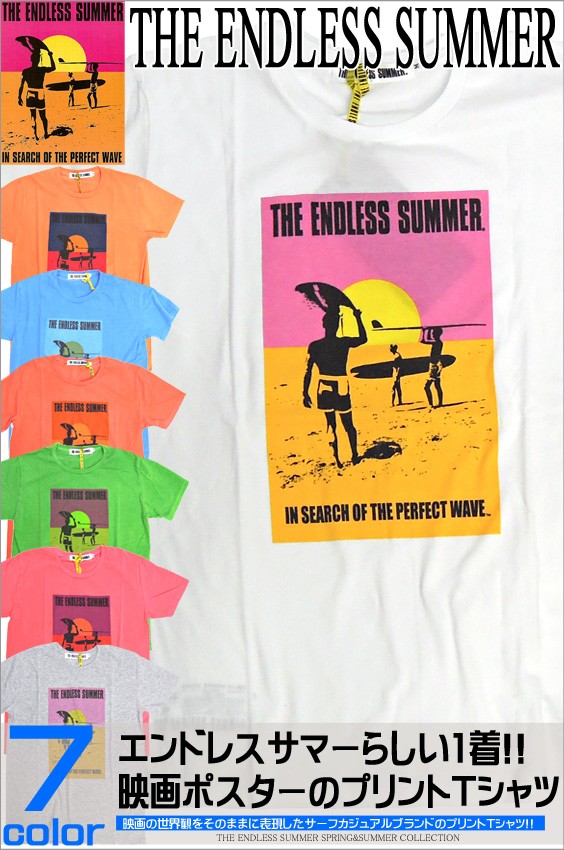 The Endless Summer Tシャツ エンドレスサマー 映画エンドレスサマーのポスターをプリントした夏の定番tシャツ登場 Tss 018 Tss 018 Renovatio 通販 Yahoo ショッピング