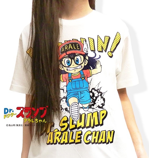 Dr.スランプアラレちゃん Tシャツ アラレちゃん 半袖Tシャツ メンズ