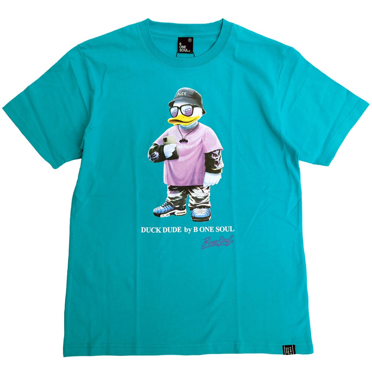 DUCK DUDE Tシャツ ダックデュード 半袖Tシャツ 全身 コーディネイト