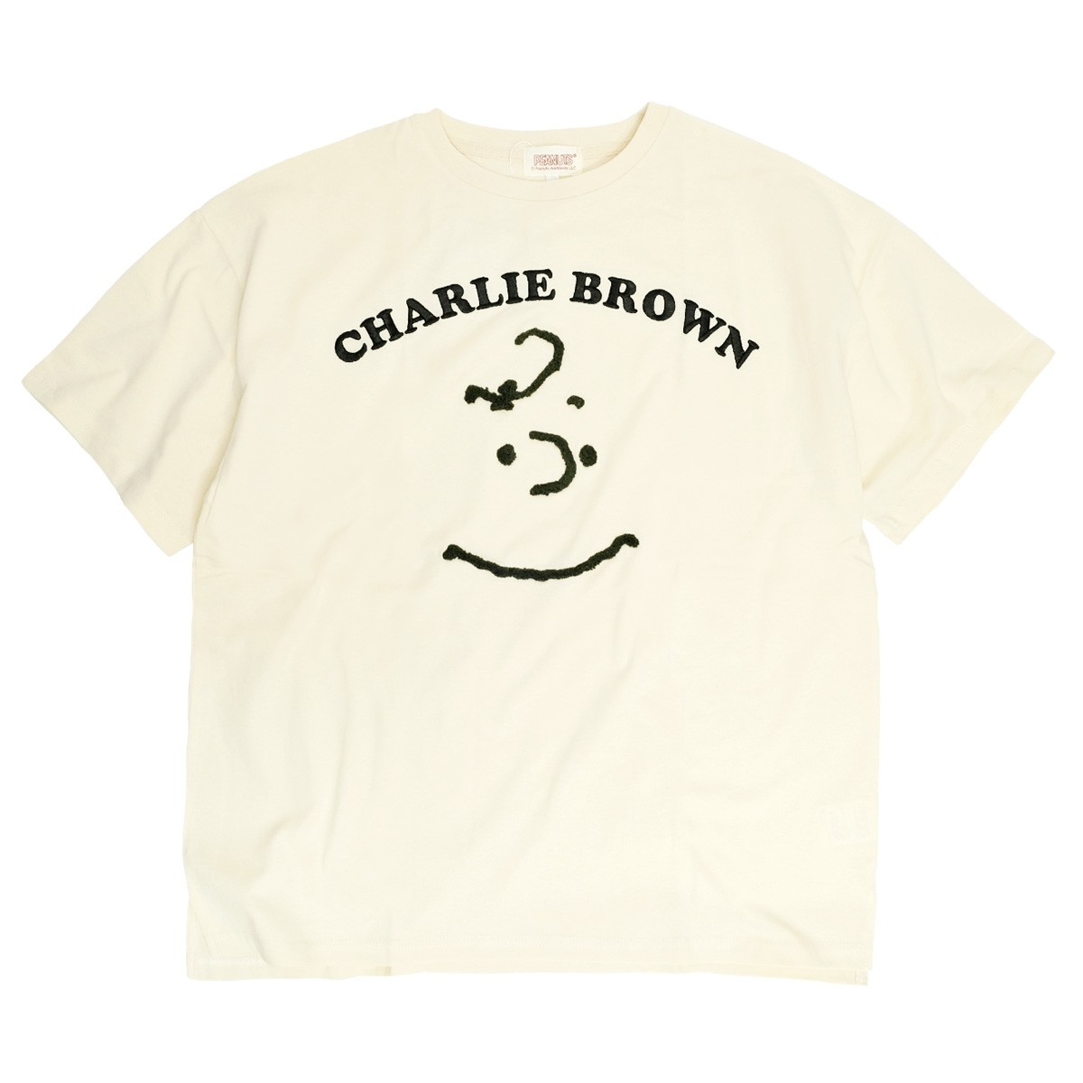 スヌーピーとチャーリーブラウン Tシャツ チャーリーブラウン フェイス サガラ刺繍 半袖tシャツ ビッグシルエット Peanuts キャラクター ビッグt 半袖 Tss 477 Tss 477 Renovatio 通販 Yahoo ショッピング