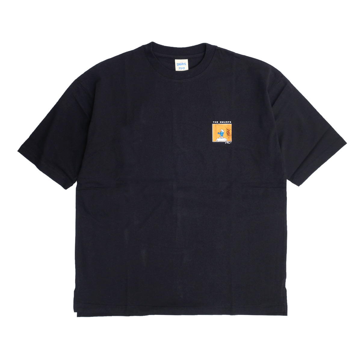 スマーフ Tシャツ THE SMURFS コミックプリント ビッグTシャツ