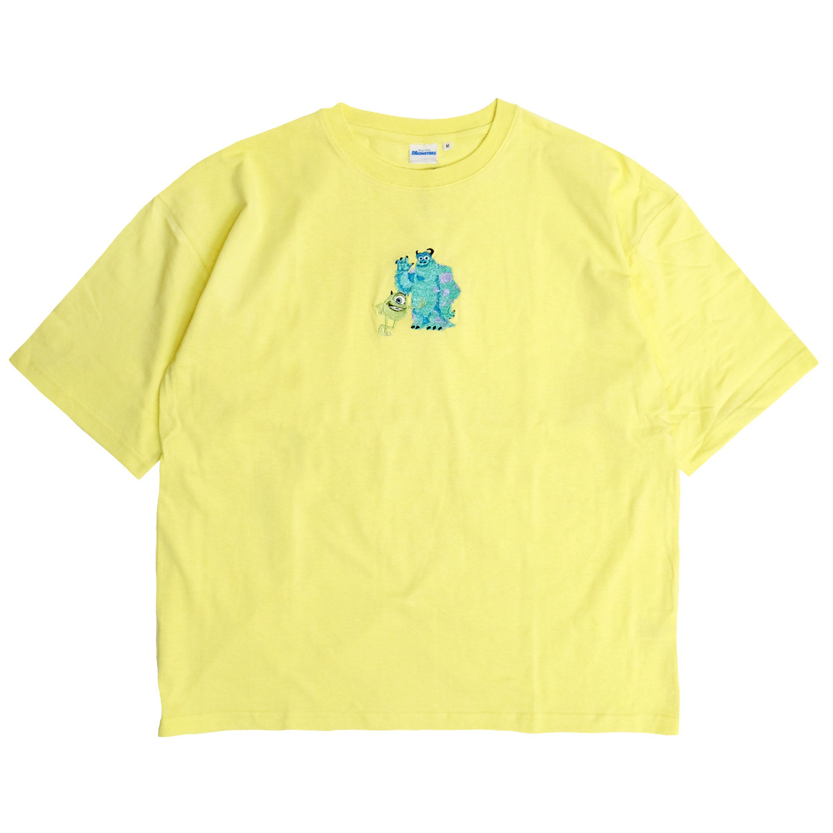 モンスターズ・インク/キャラクター 刺繍 Tシャツ Monsters, Inc