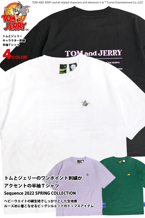 トムとジェリー Tシャツ TOM and JERRY Sequence 2022 キャラクター