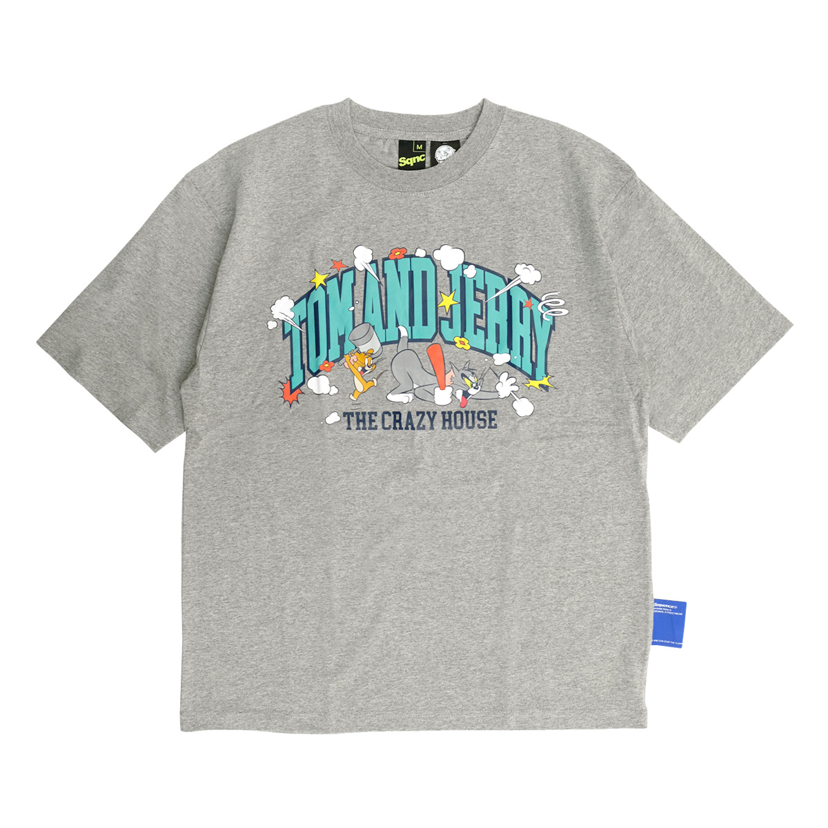 トムとジェリー Tシャツ TOM and JERRY Sequence 2022 カレッジロゴ