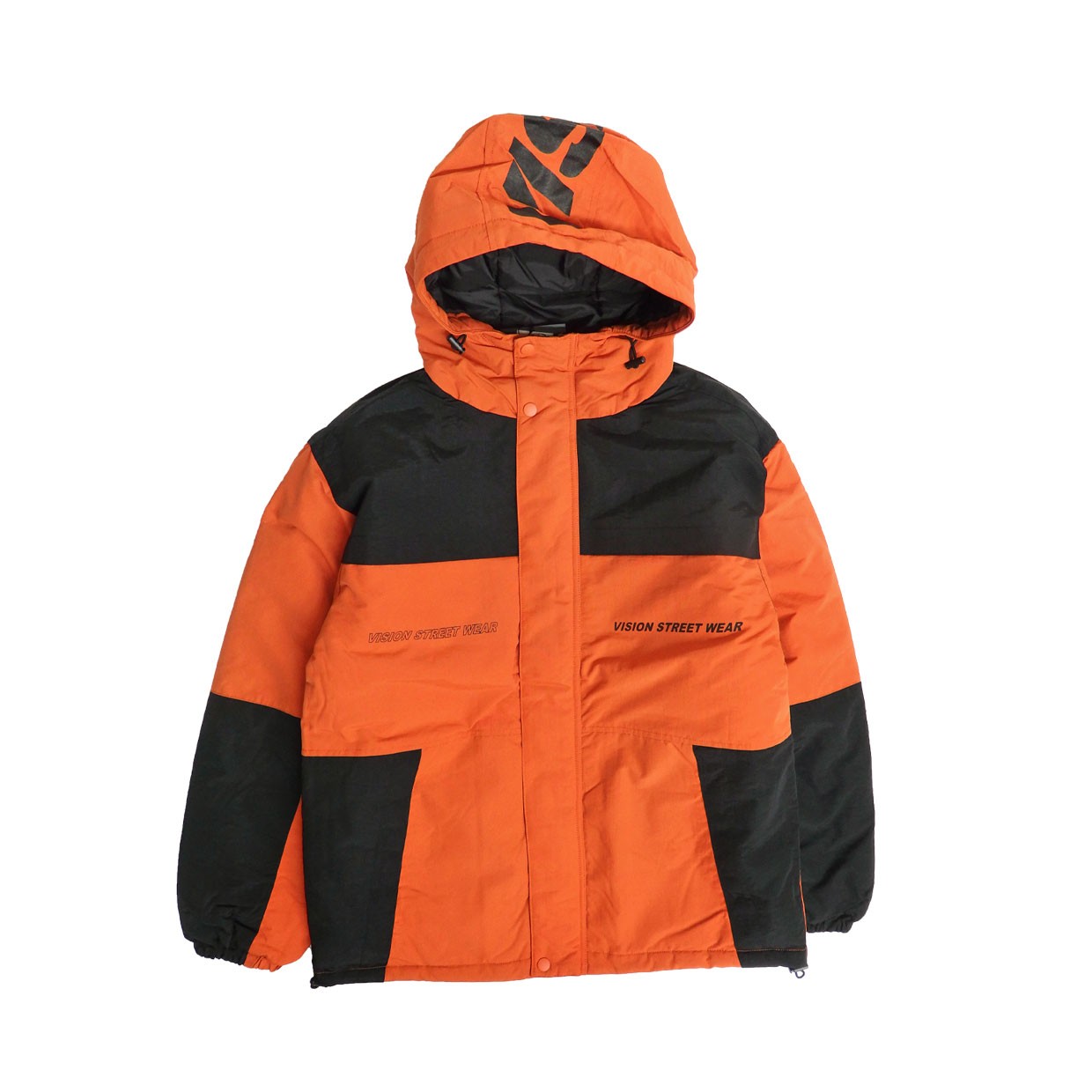 VISION STREET WEAR マウンテンパーカー 切替 中綿トラック