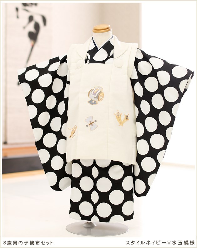 3歳 男の子 七五三 レンタル df004 着物レンタル フルセット 753 子供