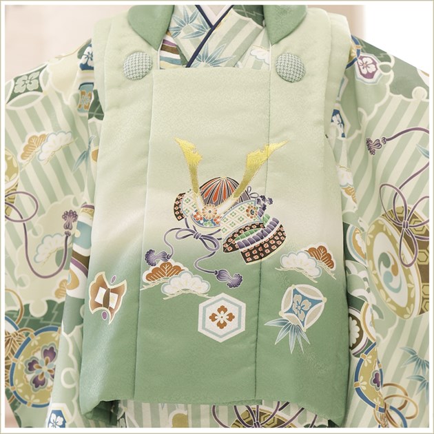 七五三 男の子 ３歳 被布 3歳 男の子 七五三 レンタル df151 着物レンタル フルセット