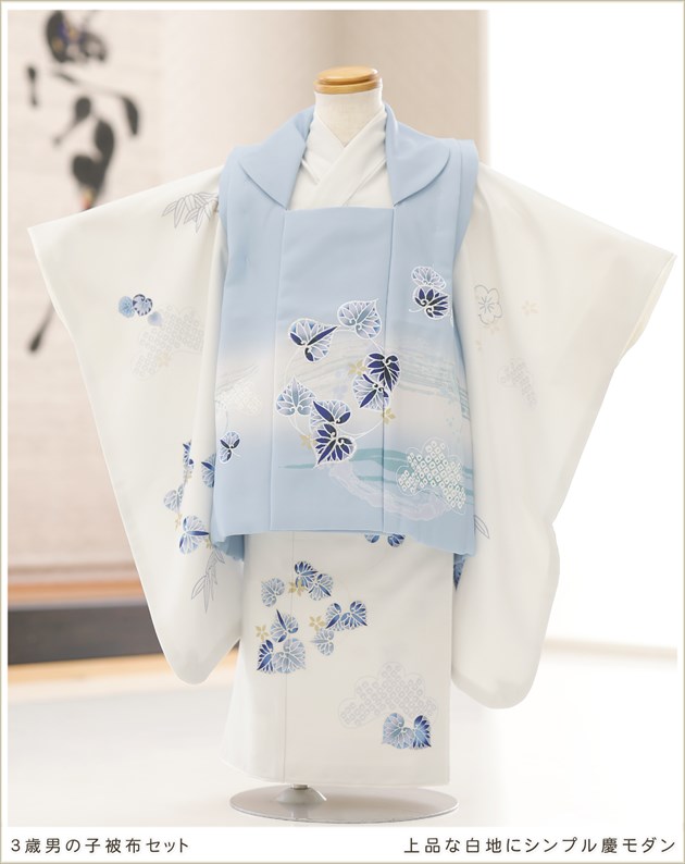 七五三　着物　3歳男の子 3歳 男の子 七五三 レンタル df179 着物レンタル フルセット 753 子供
