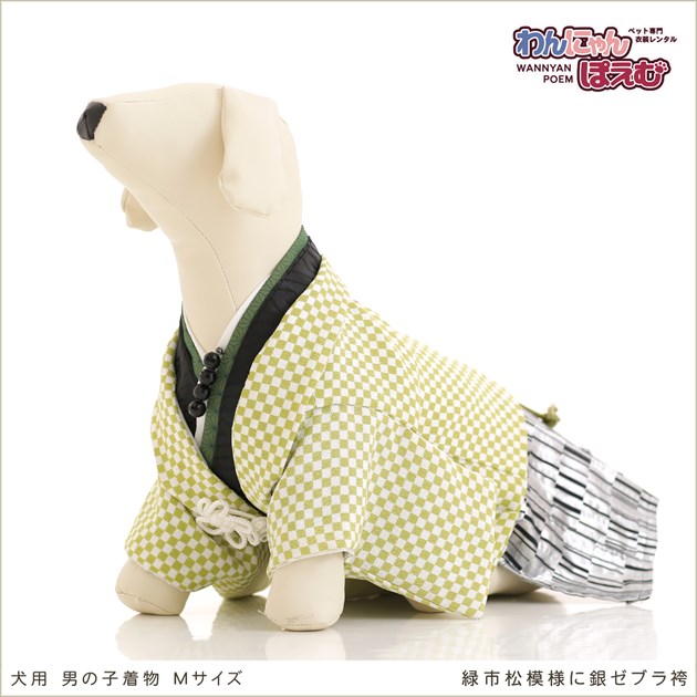 犬の着物レンタル 中型犬 男の子 dm-003 ペット衣装 往復送料無料 高級