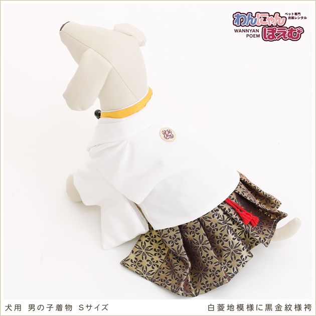 犬の着物レンタル 小型犬 男の子 ds-001 ペット衣装 往復送料無料 高級