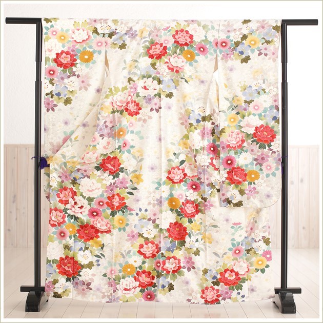 ＊振袖6点➕1点　セット＊ 正絹フルセット中古美品【身長155~170cm】 振袖6点➕1点 セット＊ 正絹フルセット中古美品【身長155
