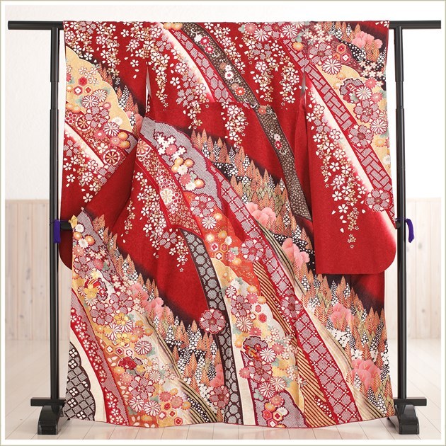 振袖レンタル 結婚式 成人式 fb1308 結納 卒業式 春の成人式 正絹