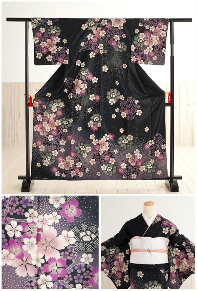 訪問着レンタル 結婚式 卒業式 入学式 七五三 hw1136 着物レンタル