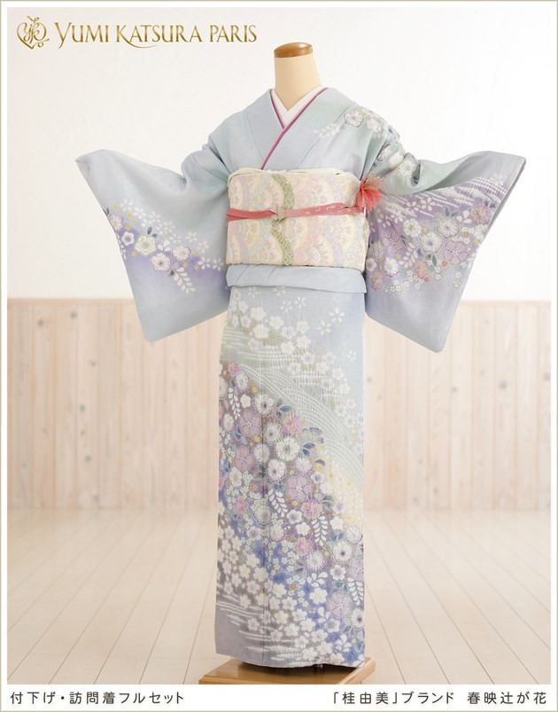 YUMI KATSURA（ユミカツラ） 訪問着レンタル 桂由美 hw1328 卒業式 母