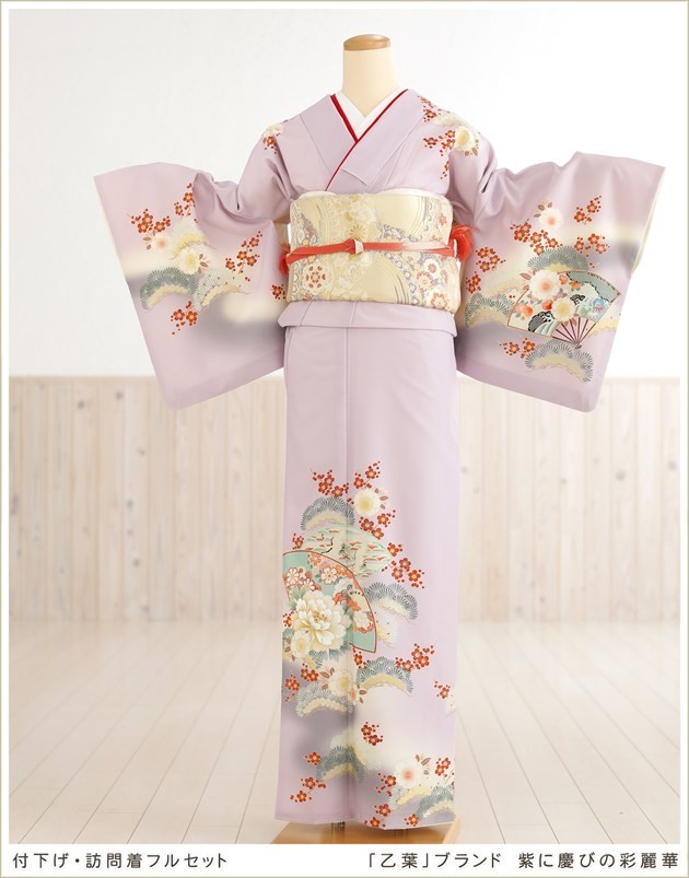 訪問着レンタル 卒業式 母 着物 hw1392 入学式 ママ 粋な着物レンタル