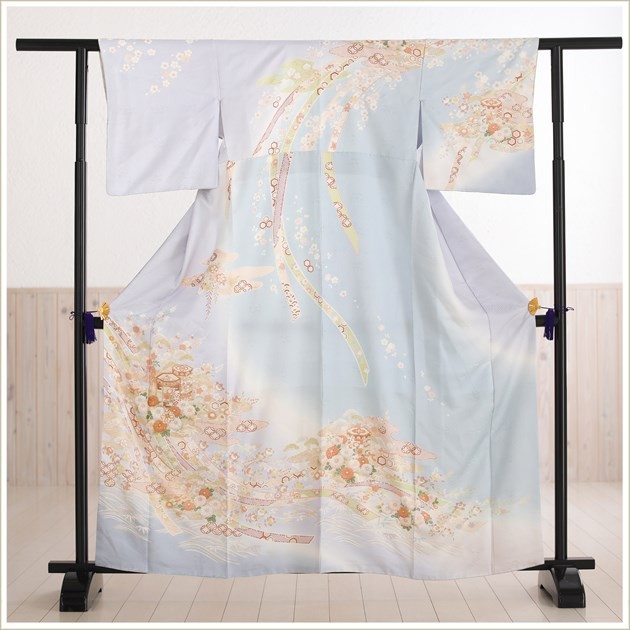 一度のみ着用七五三用華やか着物 ◎mk-636 未着用 七五三 女の子 着物・襦袢セット 7歳 1-22 - メルカリ