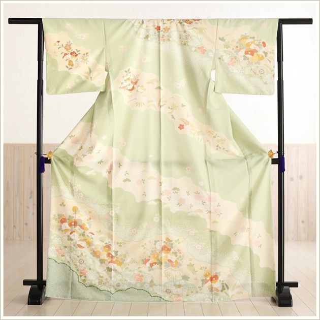 トールサイズ 訪問着レンタル hw1416 高身長 166cm〜173cm 卒業式 母