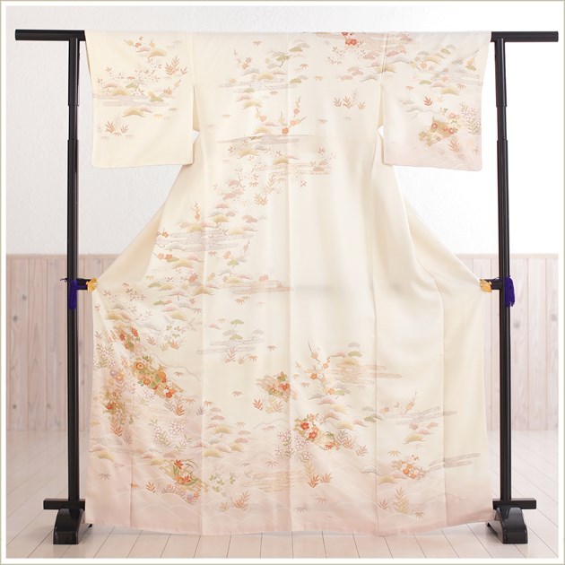 訪問着レンタル 卒業式 母 着物 hw1442 入学式 ママ 着物レンタル