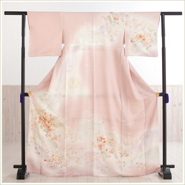 訪問着レンタル 卒業式 母 着物 hw1456 入学式 ママ 着物レンタル