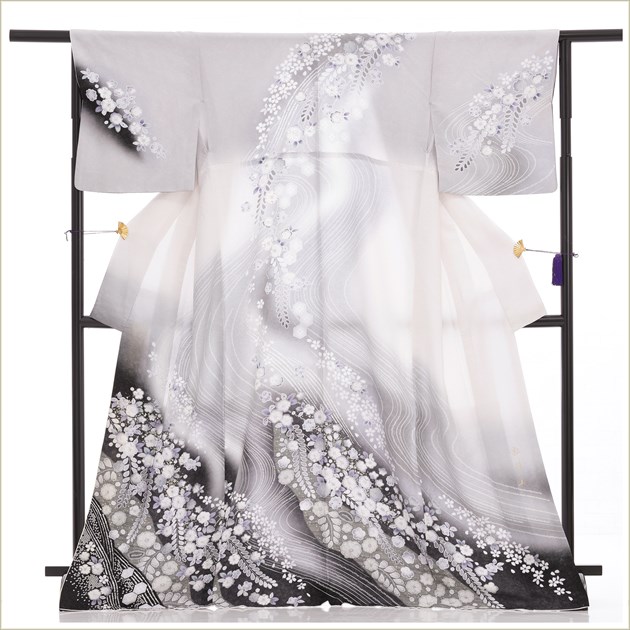 訪問着 レンタル 桂由美YUMI KATSURA ブランド 着物レンタル 貸衣装 フルセット 入学式 卒業式 七五三 結婚式 お宮参り 結納 お茶会 パーティー 母親 ママ 人気 訪問着レンタル 付下げ フルセットレンタル No.377 YUMI KATSURA（ユミカツラ） 桂由美 訪問着レンタル hw1685 卒業式 母