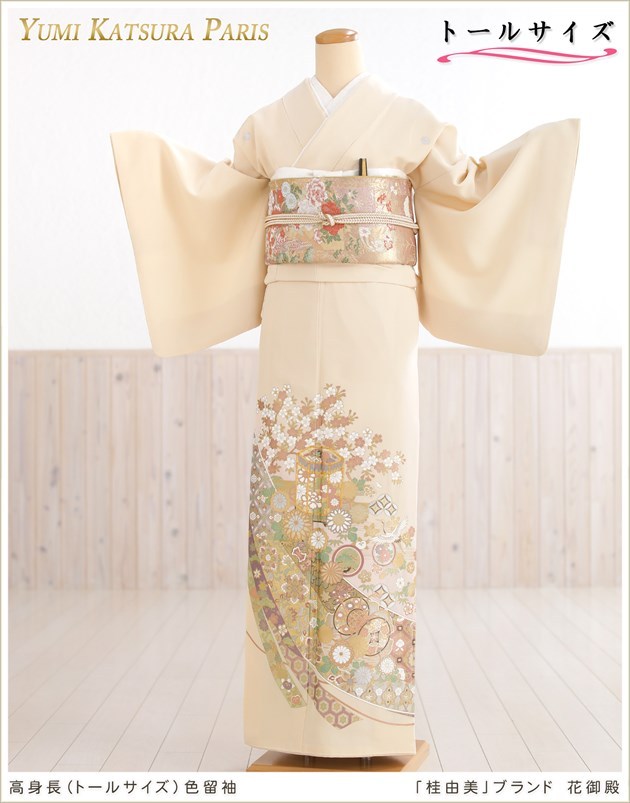色留袖 身長153-168cm 三つ紋 it-060 - メルカリ