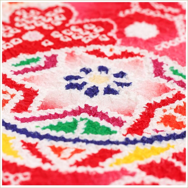 7歳 女の子 七五三 正絹 着物レンタル j7374 フルセット 上質 753 子供