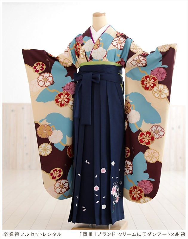 卒業式 袴レンタル 女 oh1238 大学 短大 専門学校 謝恩会 人気 レトロ