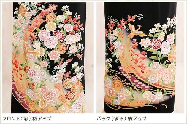 留袖レンタル 黒留袖 ts149 結婚式 着物レンタル 留め袖 フルセット
