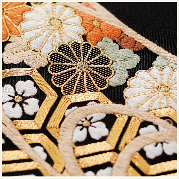留袖レンタル 手刺繍 ts200 黒留袖 結婚式 母親 フルセット