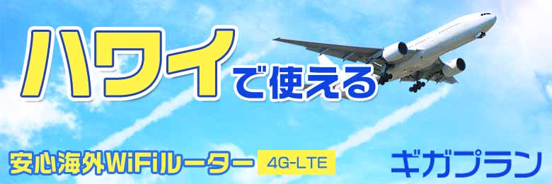 wifi レンタル 海外 ハワイ